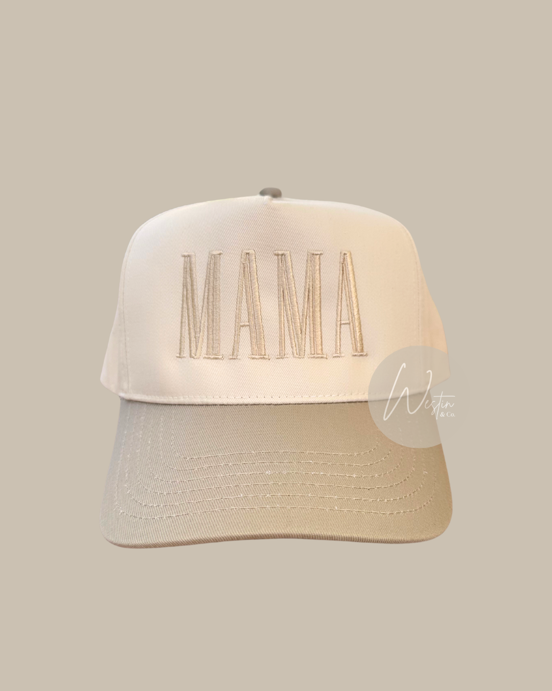 Mama Embroidered Hat (Custom Side Names)