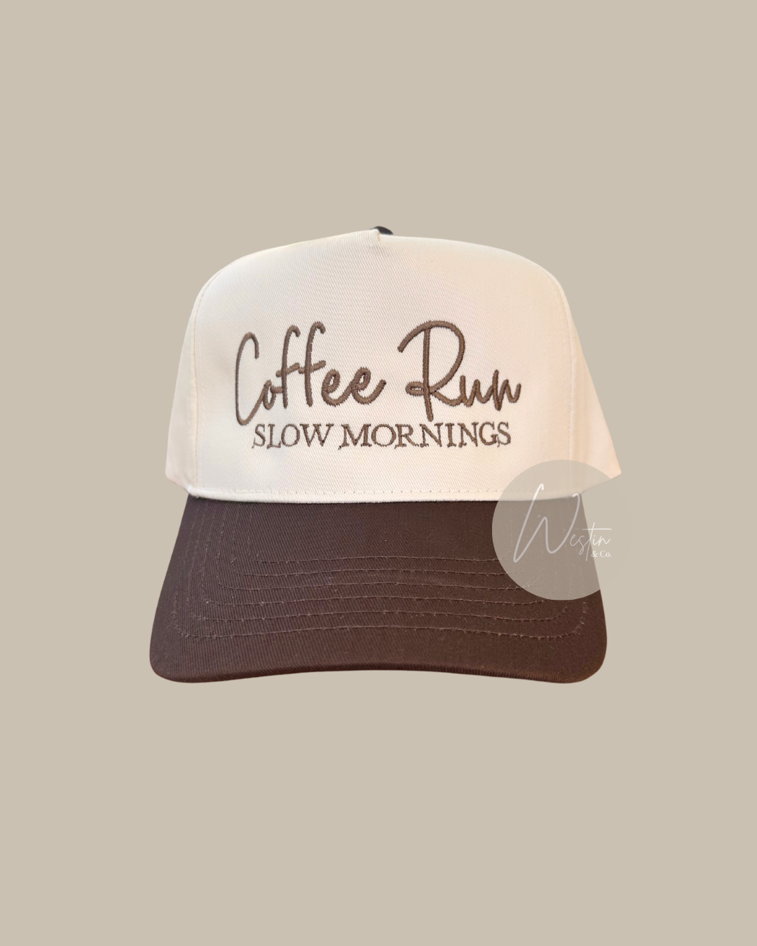 Embroidered Two-Tone Hats – Exclusive Designs