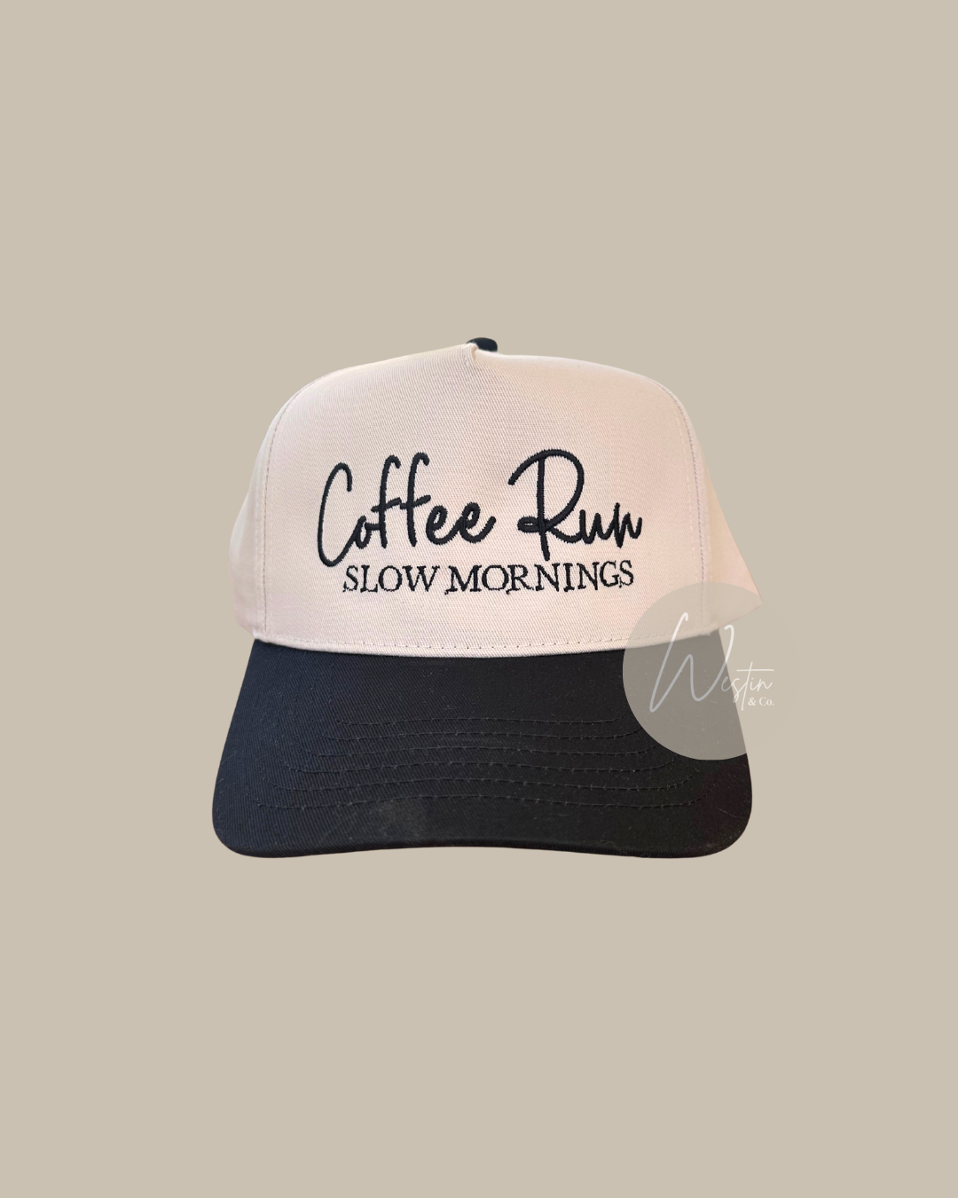 Embroidered Two-Tone Hats – Exclusive Designs