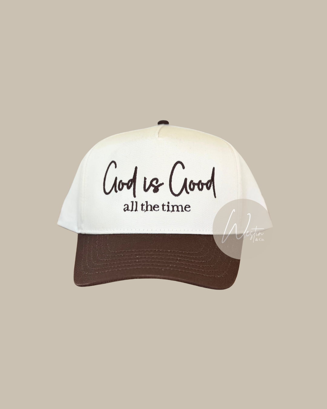Embroidered Two-Tone Hats – Exclusive Designs