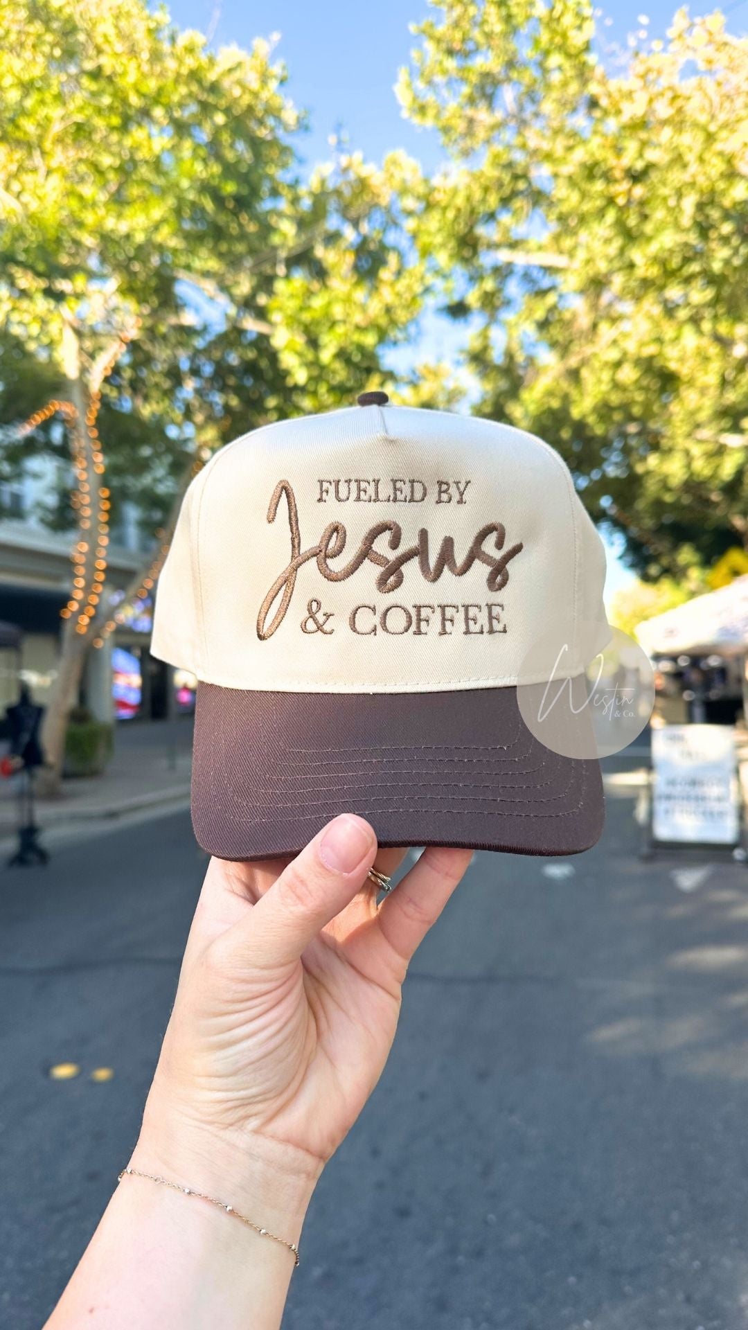 Embroidered Two-Tone Hats – Exclusive Designs
