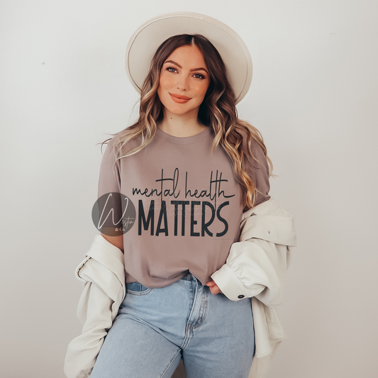 Mental Health Matters Tee