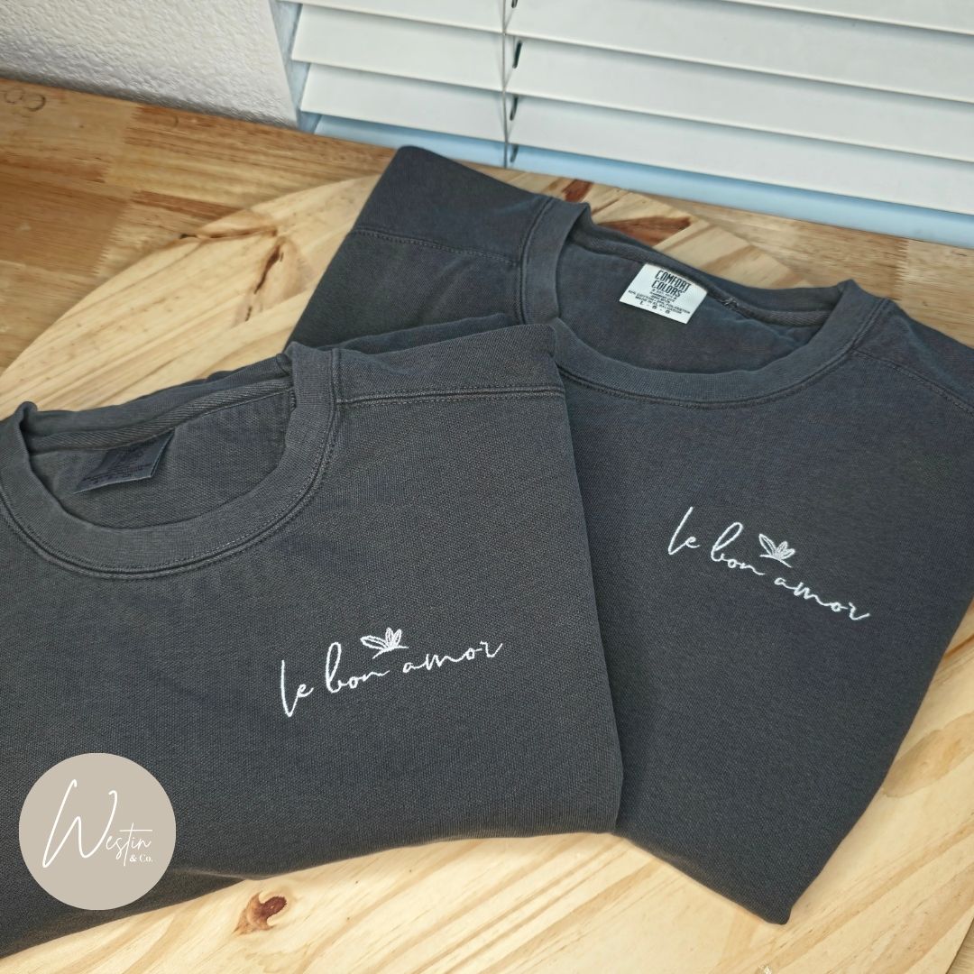 Embroidered Crewneck - Branded Business Merch