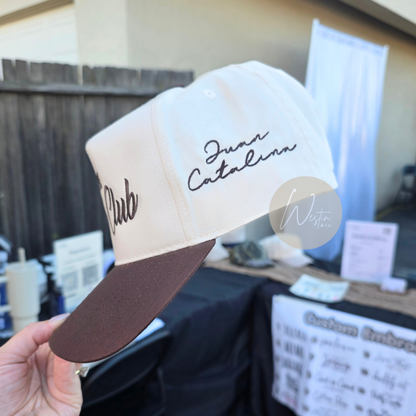 Dad Club | Minimalist Embroidered Trucker Hat