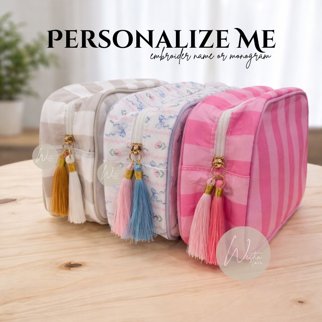 Cosmetic Bag - Personalize me