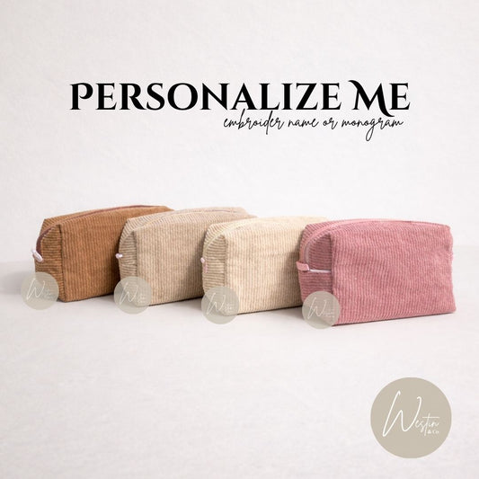 Cosmetic Bag - Personalize me