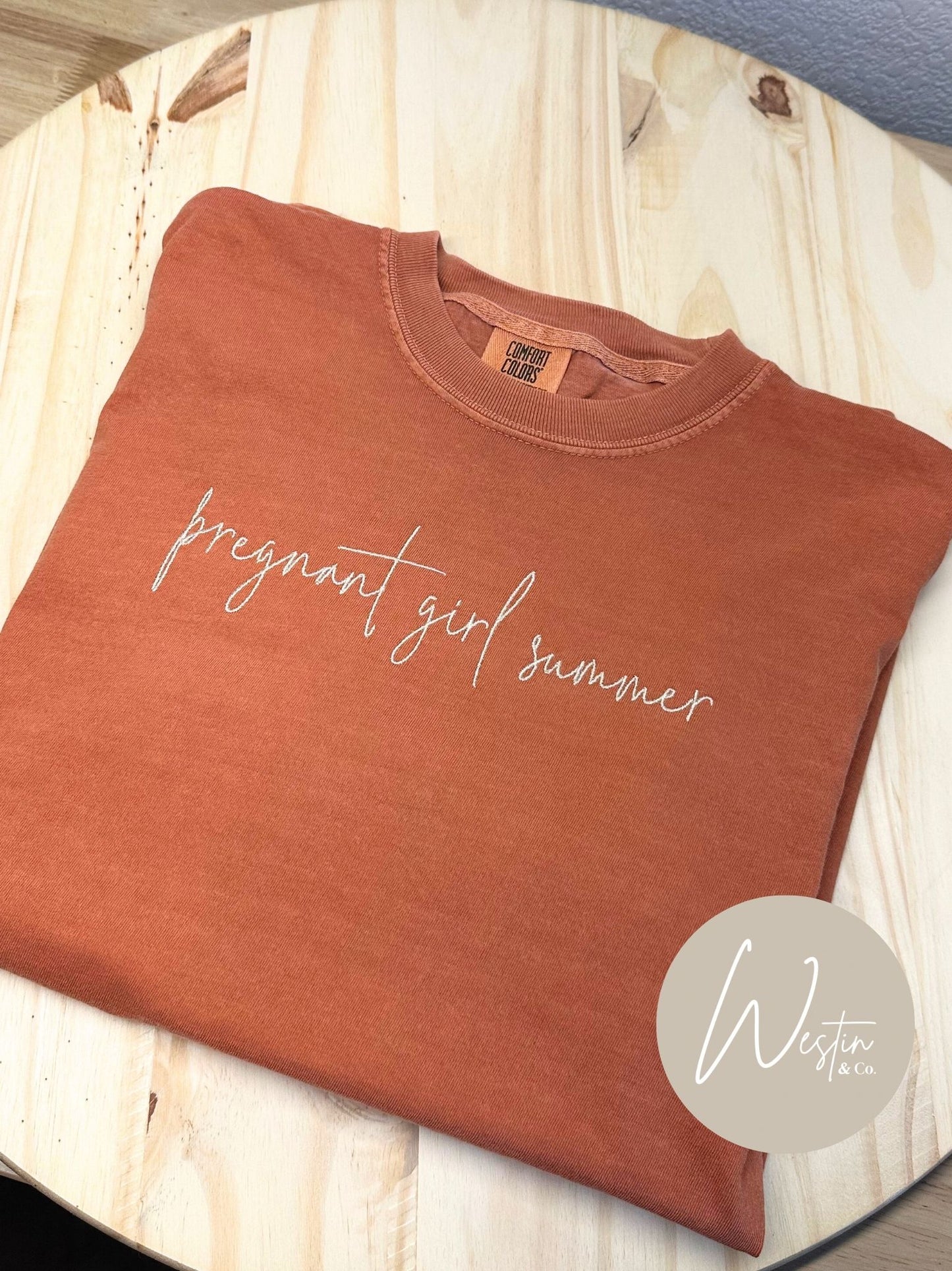 Custom Embroidered T-shirt