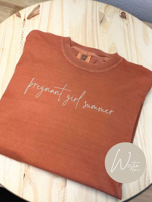 Custom Embroidered T-shirt