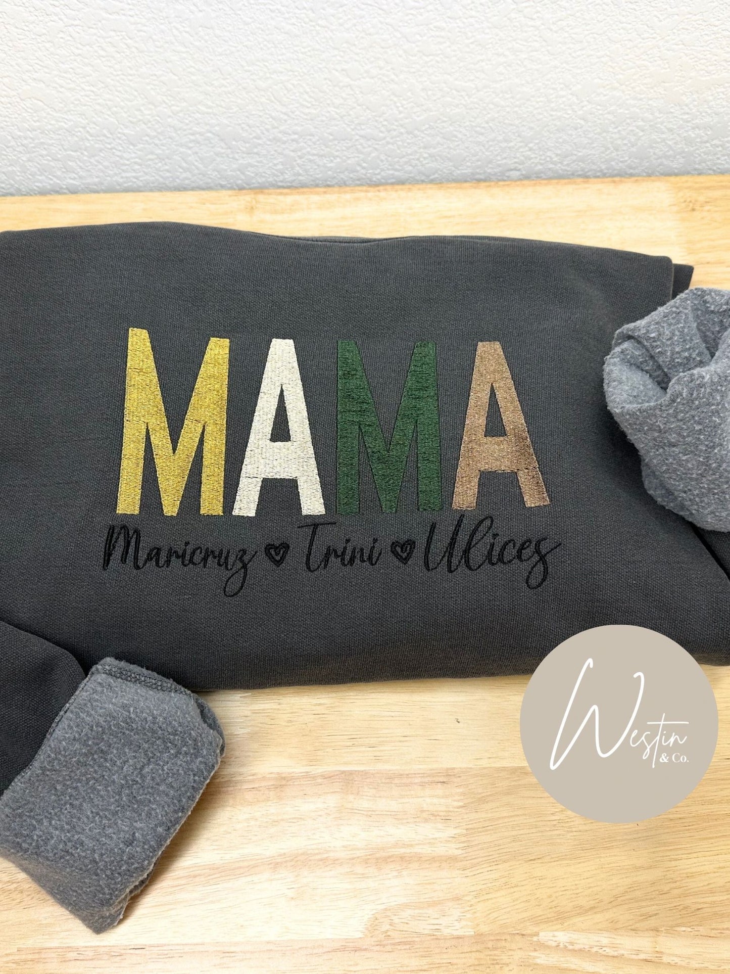 Custom Embroidered Crewneck