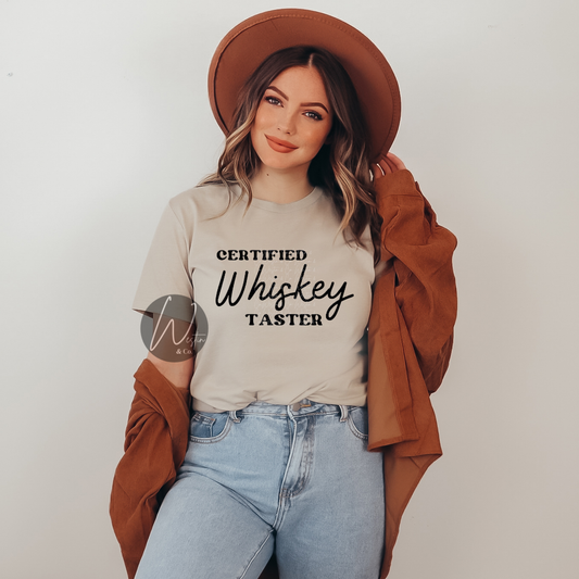 Certified Whiskey Taster Tee