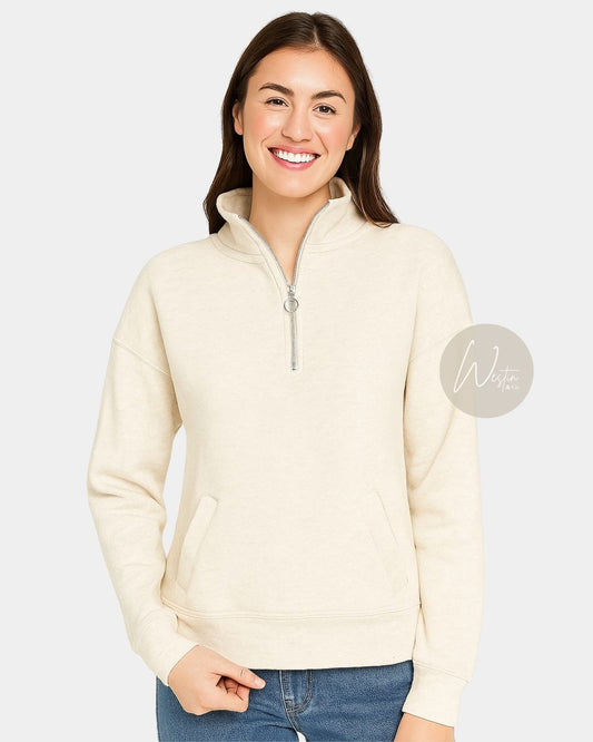 Haven Fleece Quarter-Zip Pullover ✨