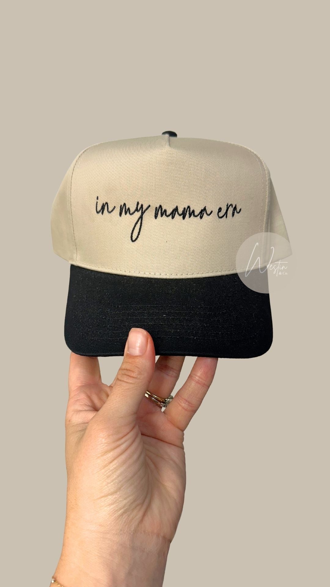 Embroidered Two-Tone Hats – Exclusive Designs