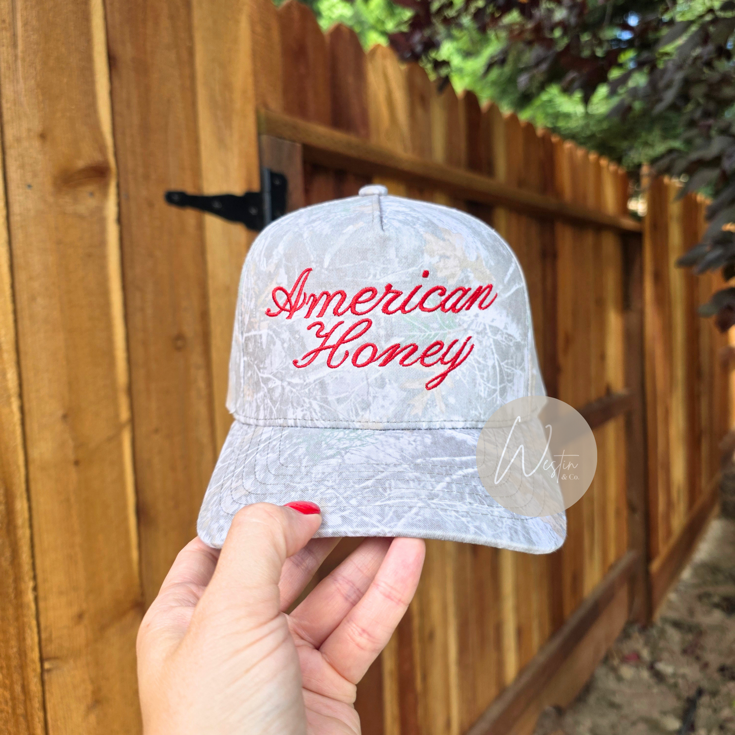 Americana Embroidered Hats