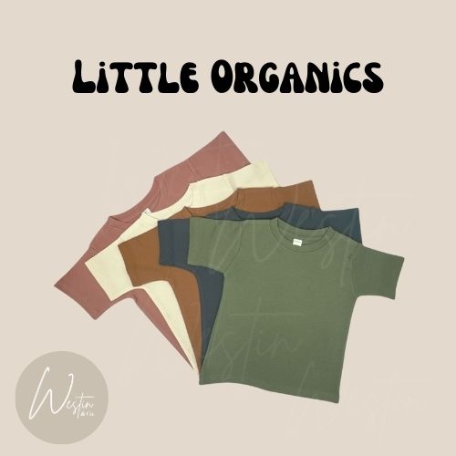 Custom Embroidered Toddler Tee | 100% Organic Cotton