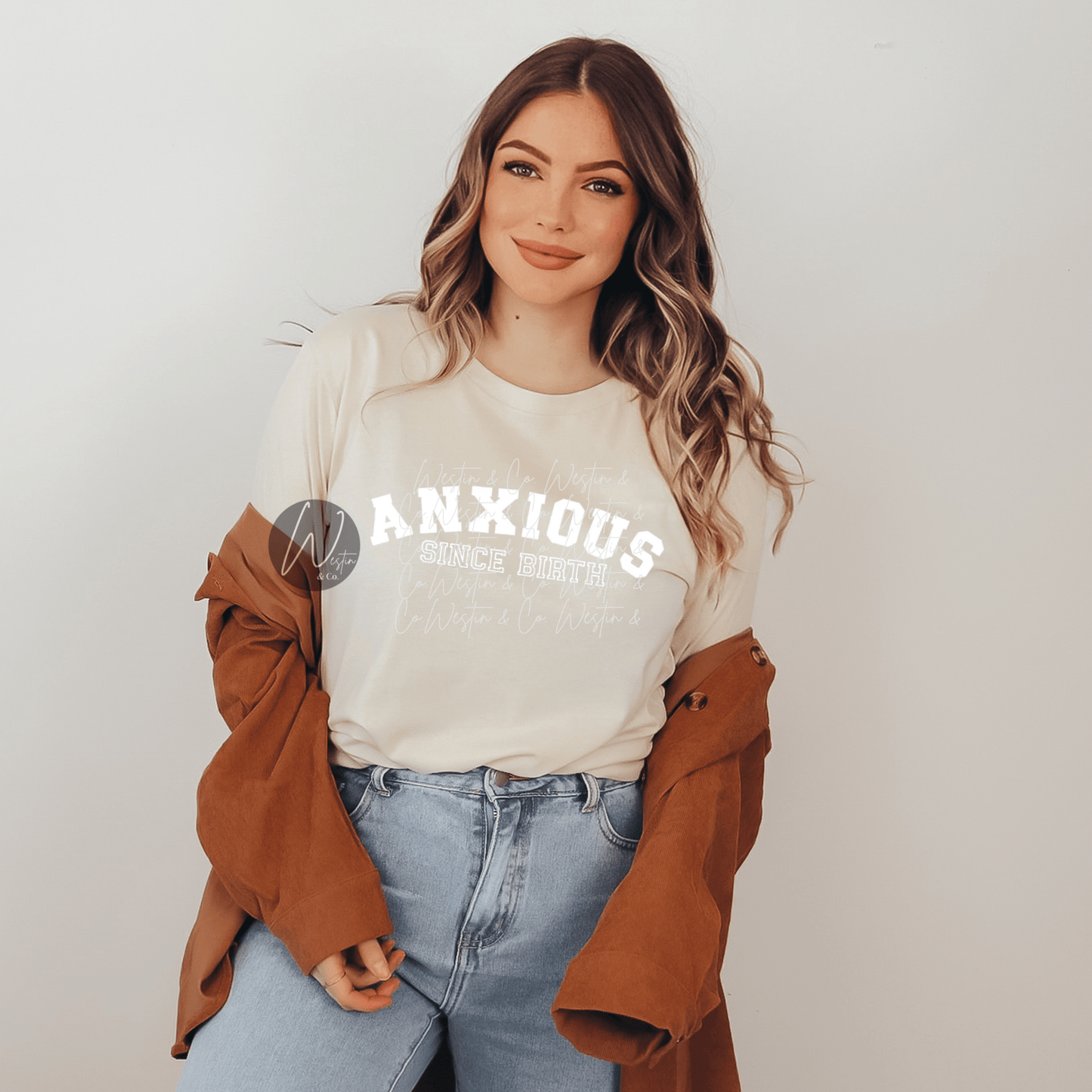 Anxious Since Birth Tee