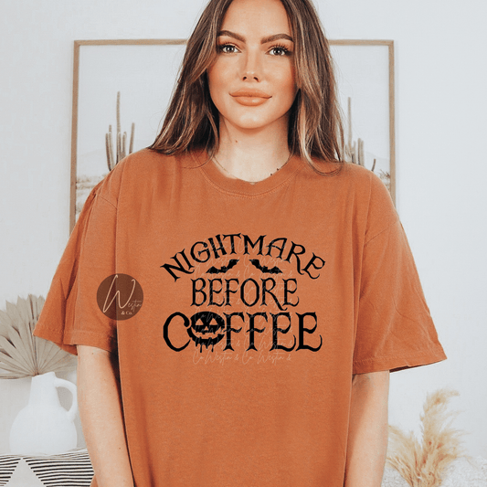 Nightmare before Coffee Tee